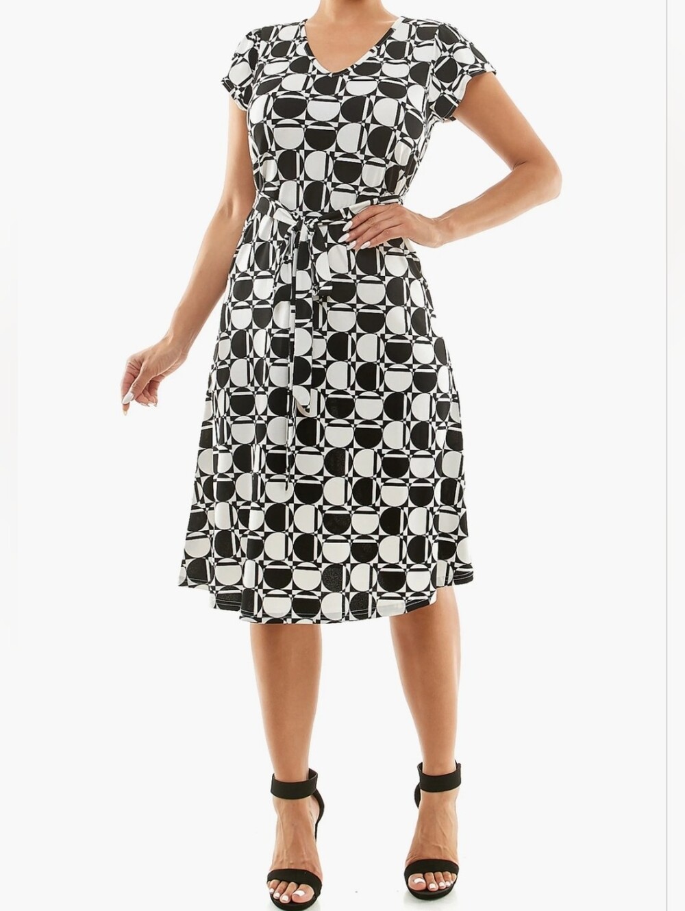 Retro Fit & Flare Dress